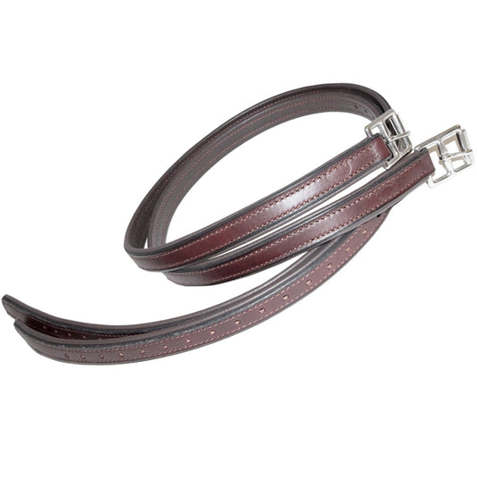 Nunn Finer Padded Nylon Center Stirrup Leathers 7/8” Wide