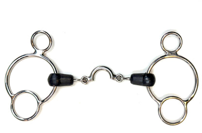 Bit Gag Nelson 1 1/2 Medium  Segundo Rubber Avanti Italia