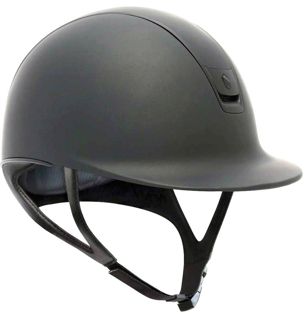 Helmet Reg V2 Matt - Matt - Matt Rails & Blazon - Blackout Darkline - Helmet Regular Brim - Samshield Stock 2.0 - SD2R