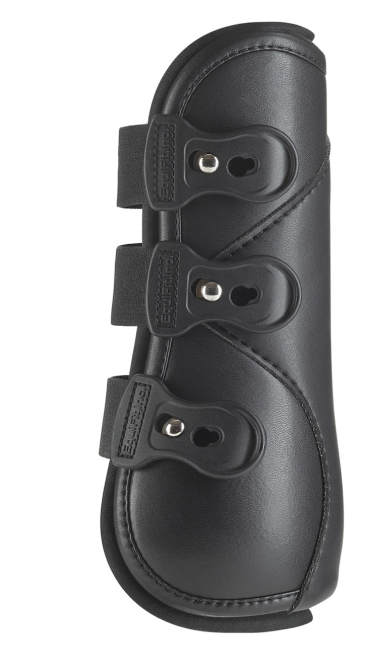 EquiFit EQ-TEQ® FRONT BOOTS- IMPACTEQ® BLACK LINER E11255-KOOO