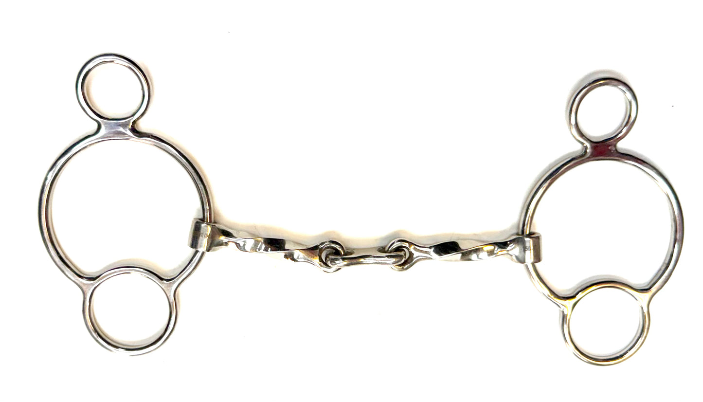Bit Gag Nelson 1 1/2 Ring Slow French Link Avanti Italia