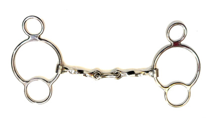 Bit Gag Nelson 1 1/2 Ring Slow French Link Avanti Italia
