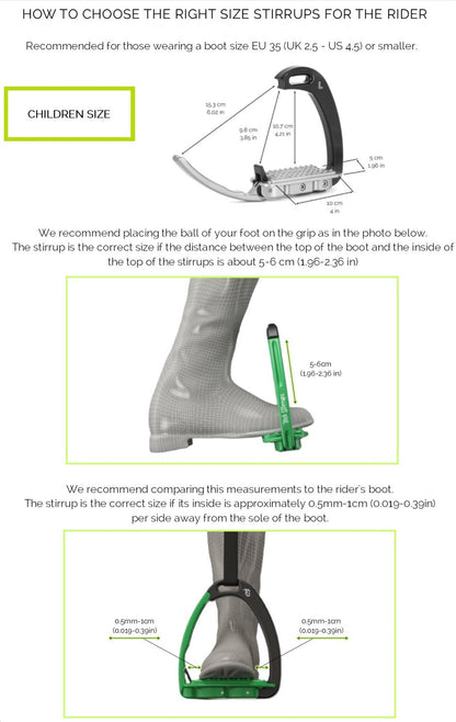 Tech Stirrups Venice Children Safety Stirrups