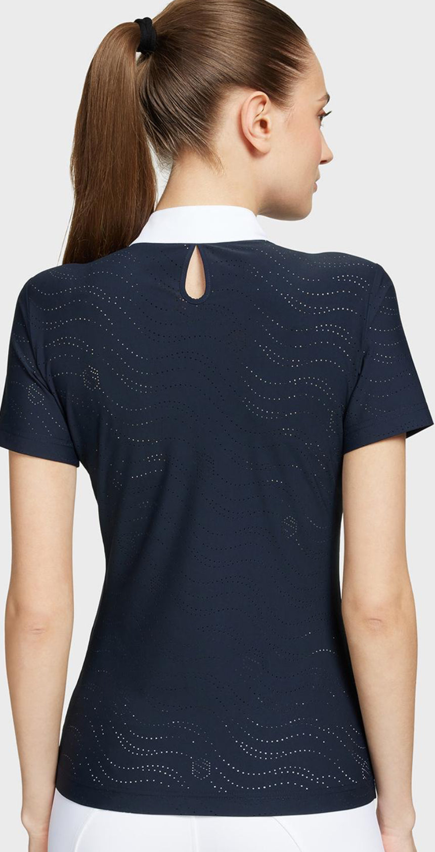 Samshield Ladies Show Shirt Short Sleeve Aloise Air Cosmic Blue p25