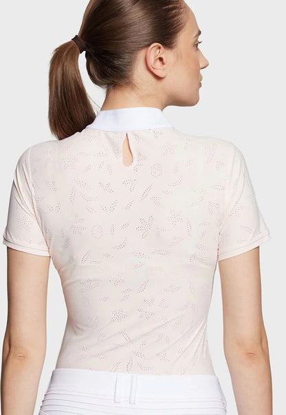 Samshield Ladies Show Shirt Short Sleeve Crystal Aloise Air Rosewater Pink Swarovski p25