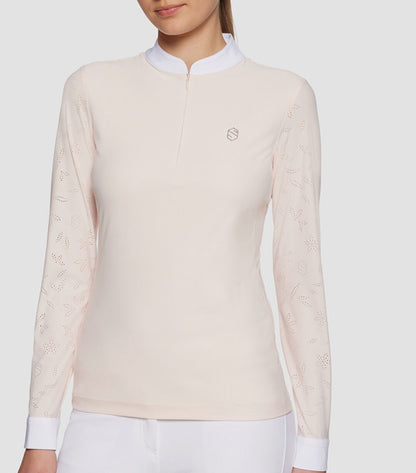 Samshield Ladies Show Shirt Long Sleeve Louison Air Rosewater Pink