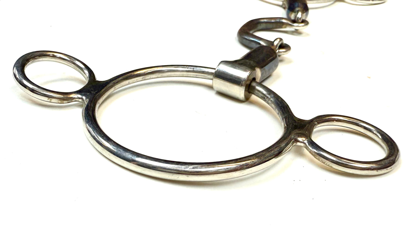 Bit Gag Nelson 2 Ring Segundo Avanti Italia Blue