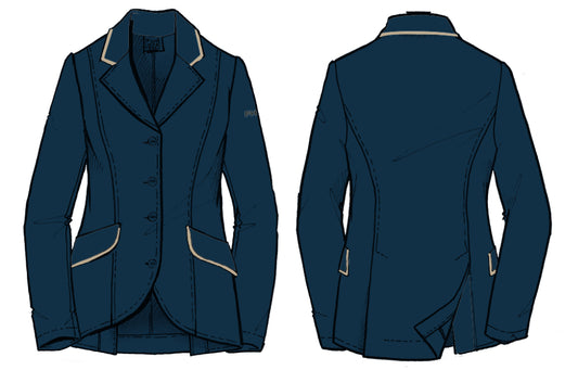 For Horses Women’s Cristina Show Coat - Custom