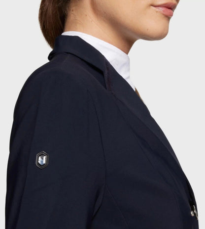Samshield Ladies Shadbelly Frac Alcantara LIGHT Navy- Perfect for Derby’s or Dressage A25