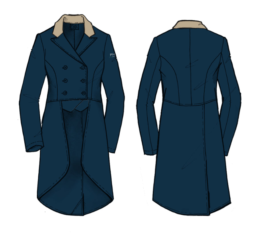 For Horses Brand Jenni Shadbelly Tailcoat Custom & In stock