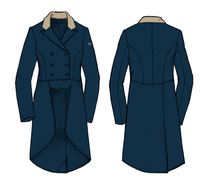 For Horses Brand Jenni Shadbelly Tailcoat Custom & In stock
