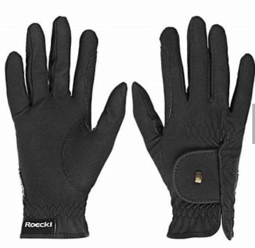 Roeckl Sports Riding Show Gloves Chester Black