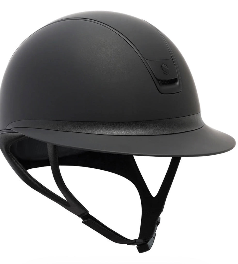 Helmet S Miss V1 Matt - Darkline & Black Matt Rails - Samshield Stock - MS1SM