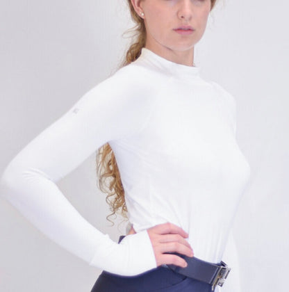 For Horses Wally Schooling Shirt - Neck Coverage From UV Sun Rays