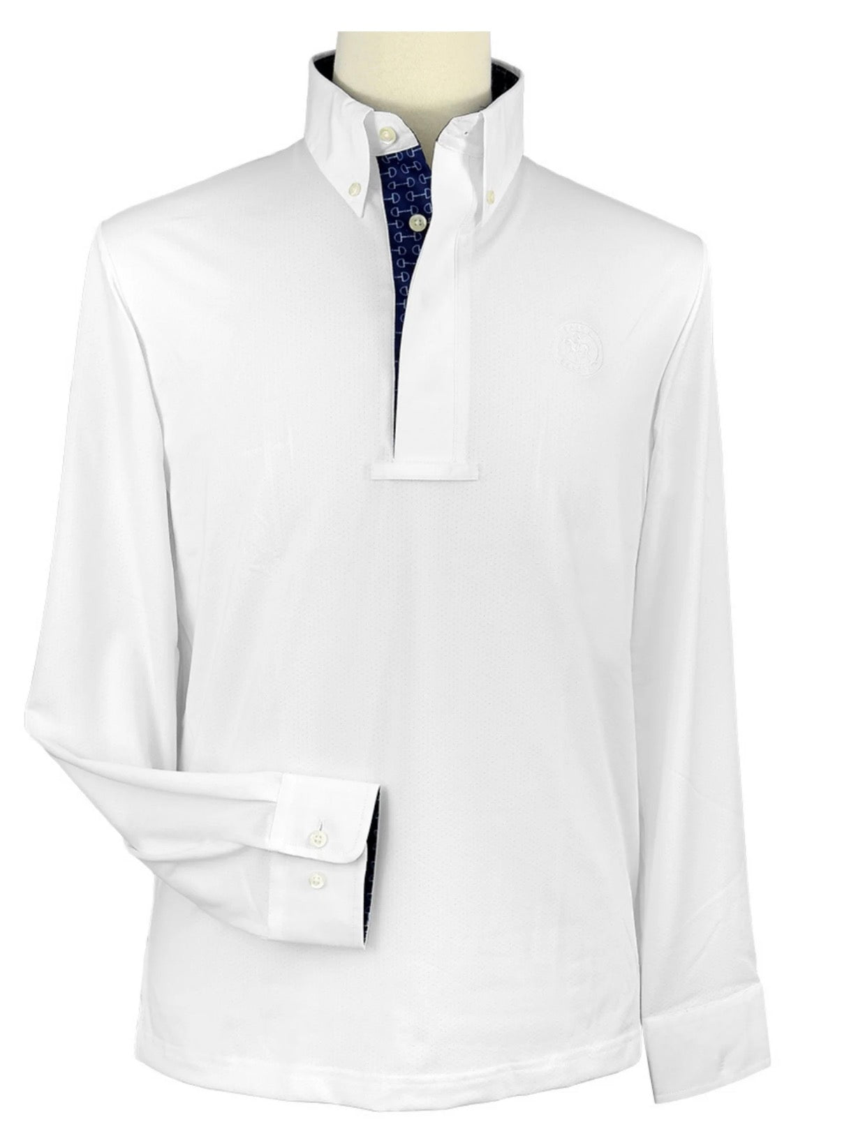 Essex Classics Mens Talent Yarn Bits Long Sleeve Performance Show Shirt
