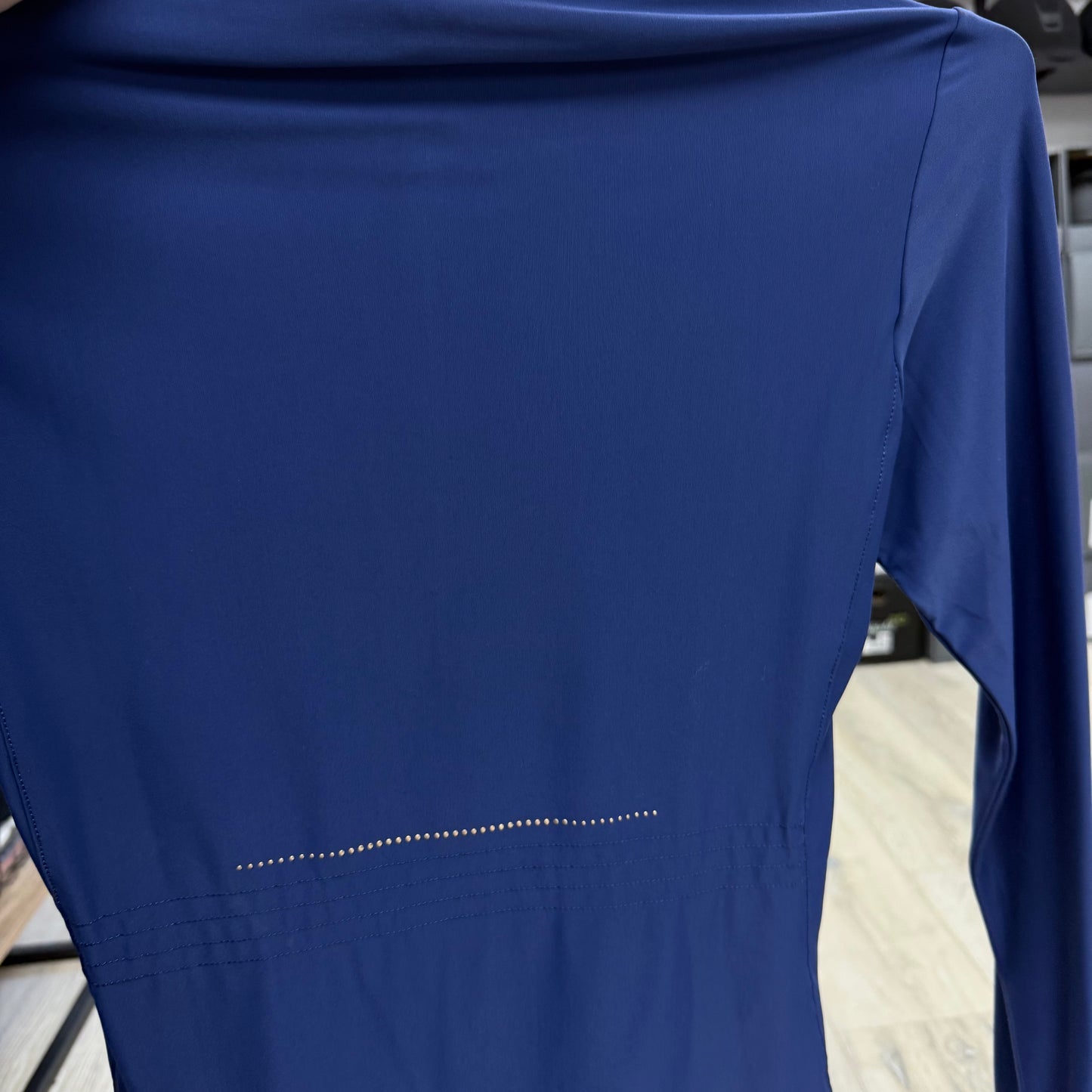 Samshield Ladies Show Shirt Long Sleeve Aloise Blue - Rose Gold Swarovski Grey