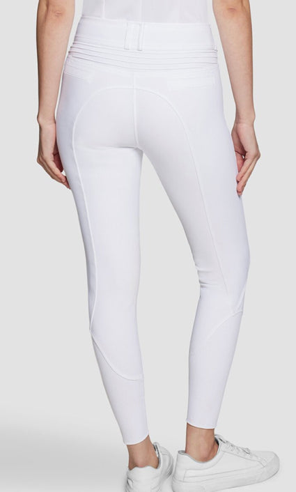 Samshield Ladies Clara Metal Dot HIGH Rise Breech White