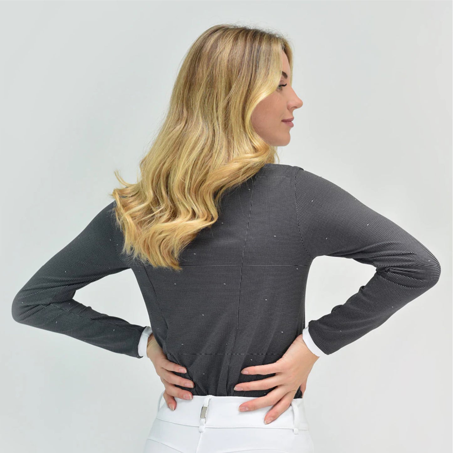 For Horses Aliyah Long Sleeve Show Shirt