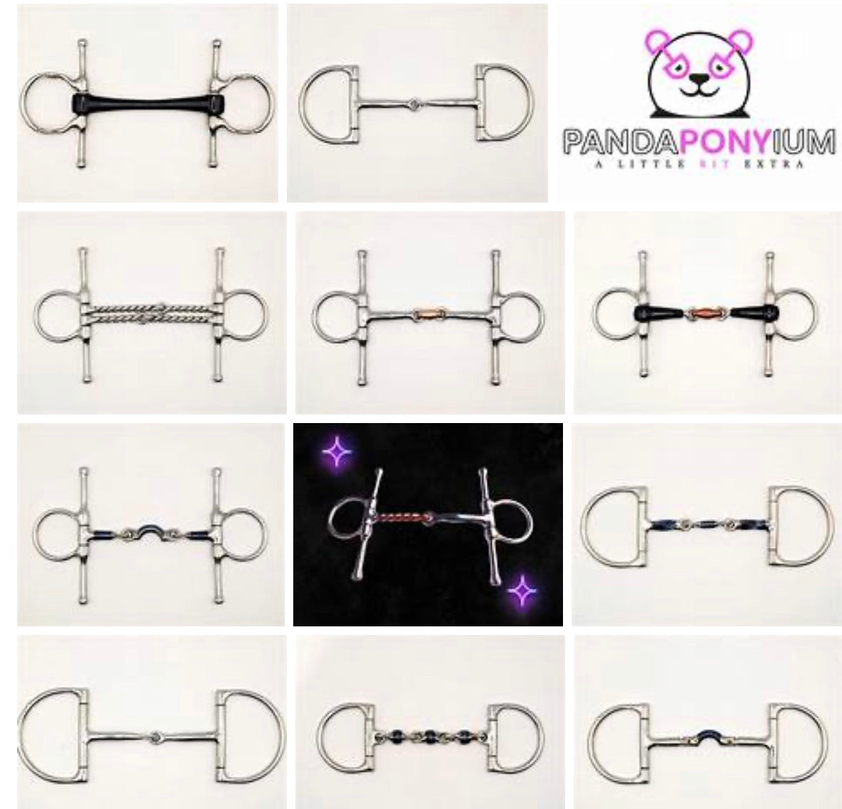 Bit Pandaponyium Pony Assorted Metal