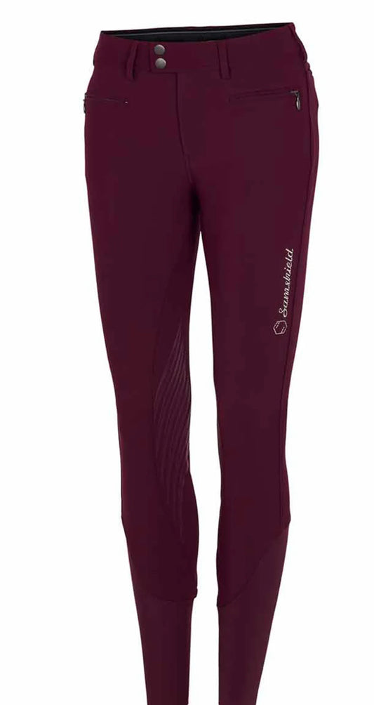 Samshield Ladies Adele Mid Rise Breech Raspberry with Swarovski Crystal Detail