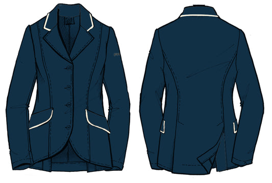 For Horses Women’s Cristina Show Coat - Custom