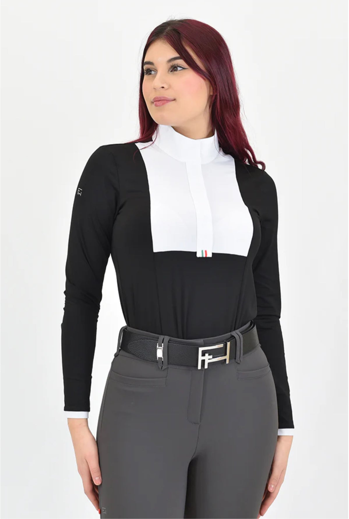 For Horses Aliyah Long Sleeve Show Shirt