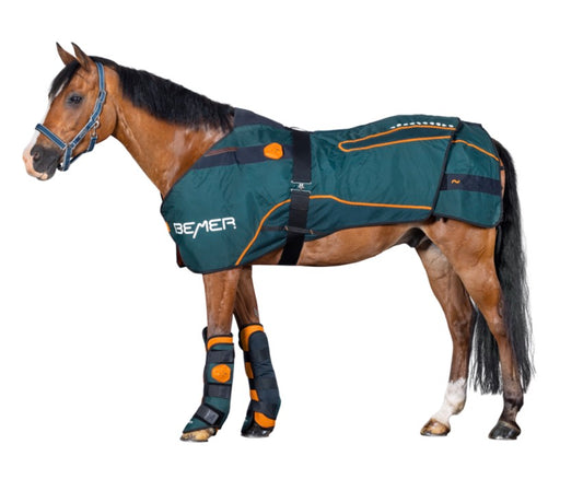 BEMER Horse Set -Bemer Equine PEMF Horse Blanket & Leg Pair Applicator Set
