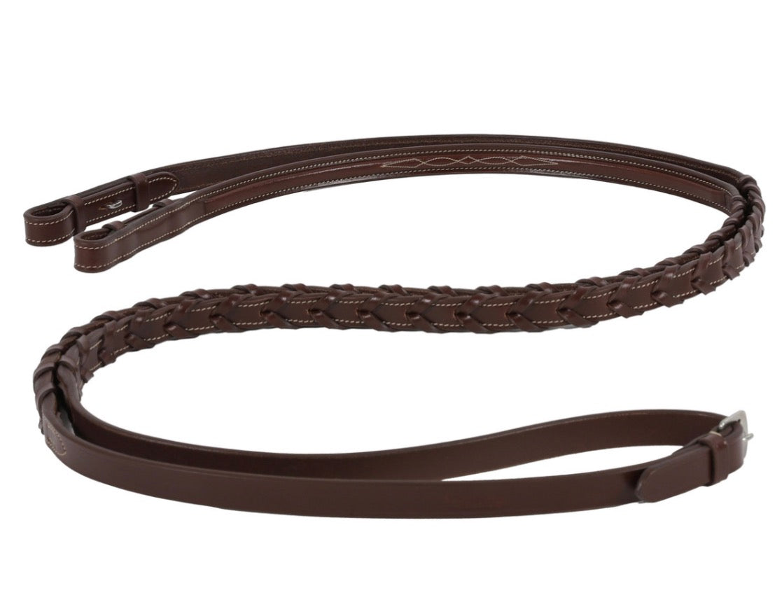Antarès Rein Laced Fancy Reinforced Stitched 5/8” Hunters Sport Raised