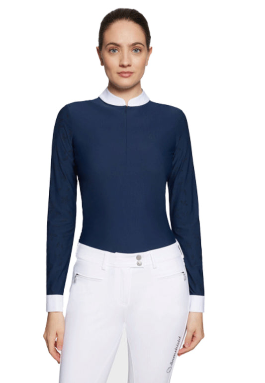 Samshield Ladies Show Shirt Long Sleeve Louison Air Navy p25