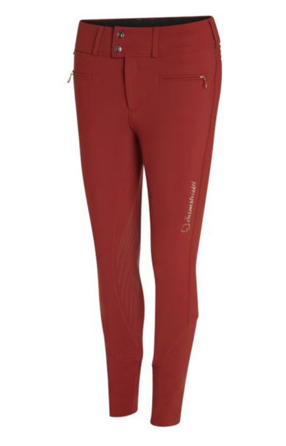 Samshield Ladies Clara Premium Swarovski Crystal Fabric HIGH Rise Breech Estelle