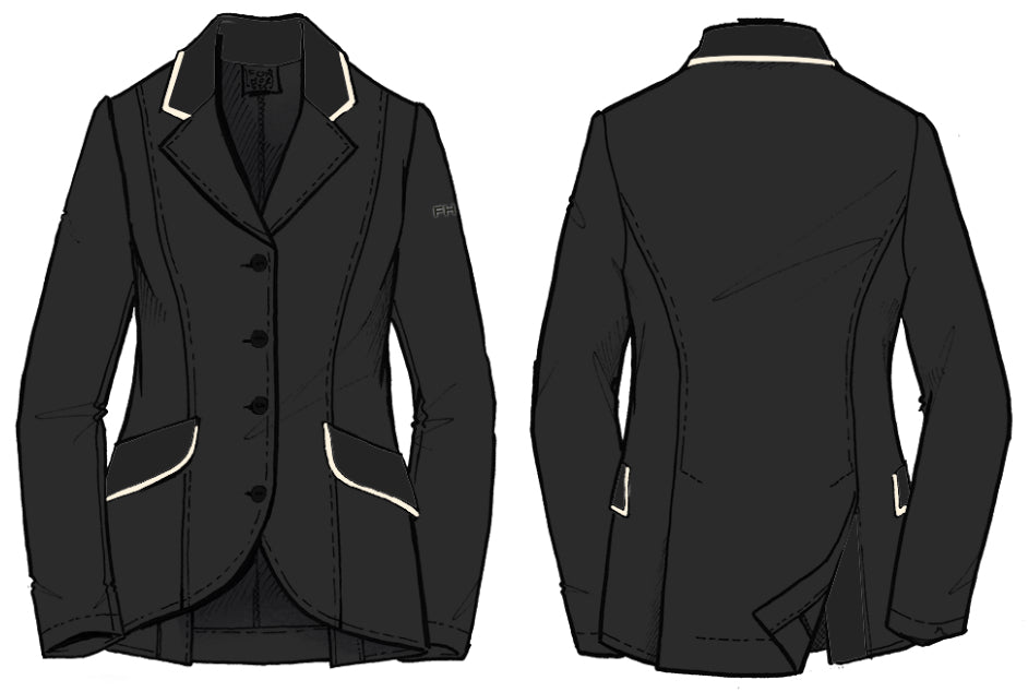 For Horses Women’s Cristina Show Coat - Custom