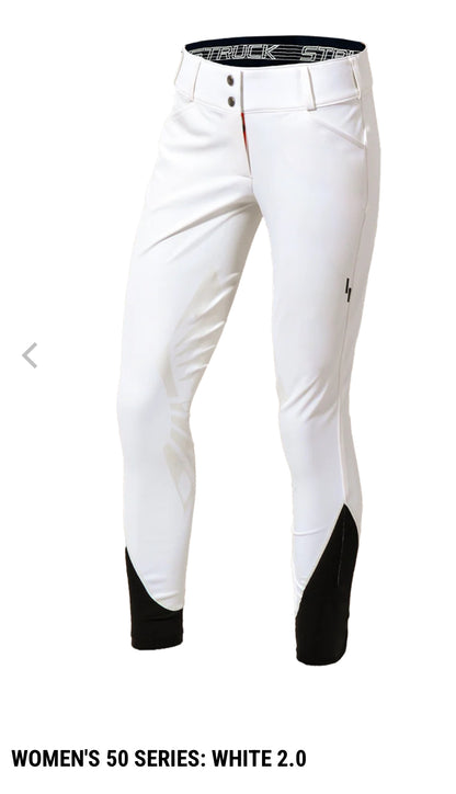 Struck Ladies Breeches Women’s 50 Series White