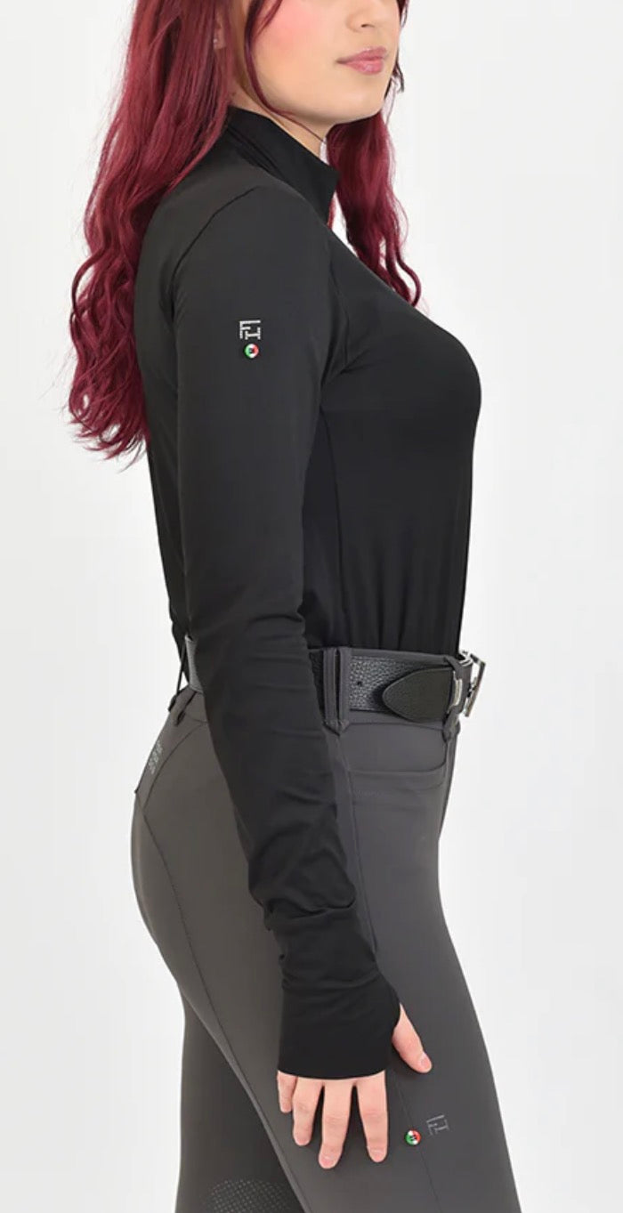 For Horses Isa Schooling Shirt - Neck Coverage From UV Sun Rays