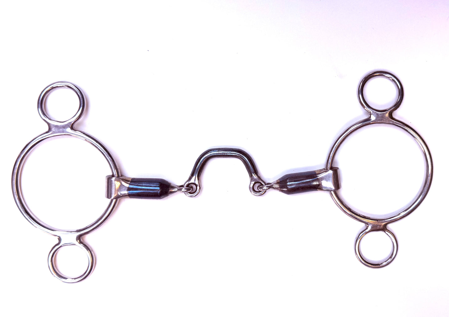 Bit Gag Nelson 2 Ring Segundo Avanti Italia Blue