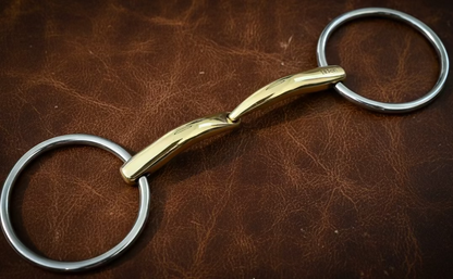 Bit Loose Ring Comfort Shaped Mouth Snaffle SquareHeavy Snaffle