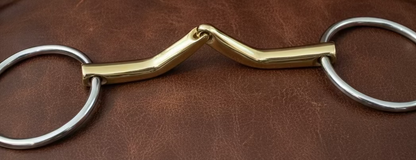 Bit Loose Ring Comfort Shaped Mouth Snaffle SquareHeavy Snaffle