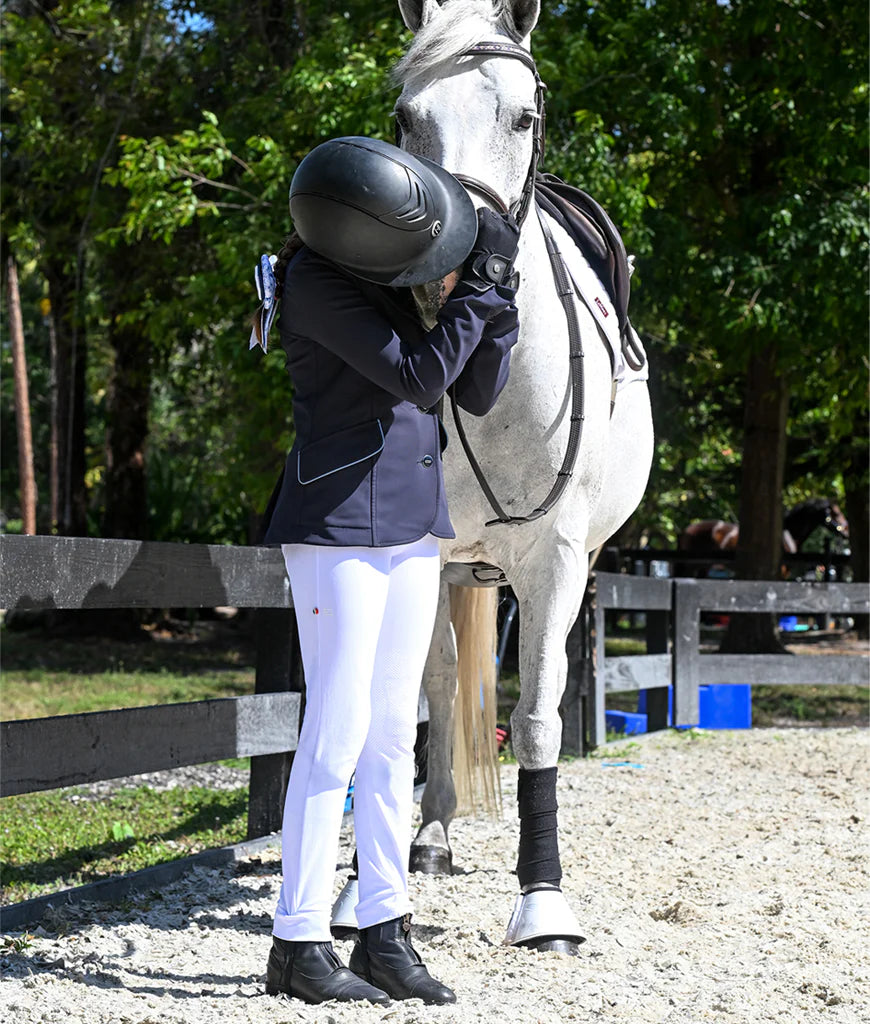 For Horses Brand Jody Kids White Jody Jods Breeches