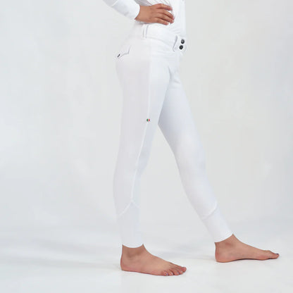 For Horses Brand Kids Poppy White Breeches