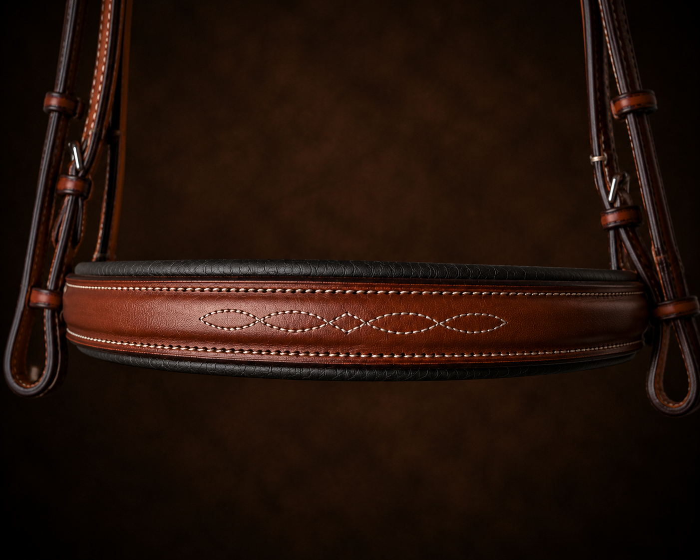 Edgewood Hunter Bridle Wide PADDED Fancy 1” - 10LFP
