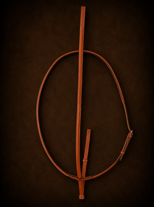 Edgewood Standing Martingale Fancy Stitched 5/8” Hunter Style