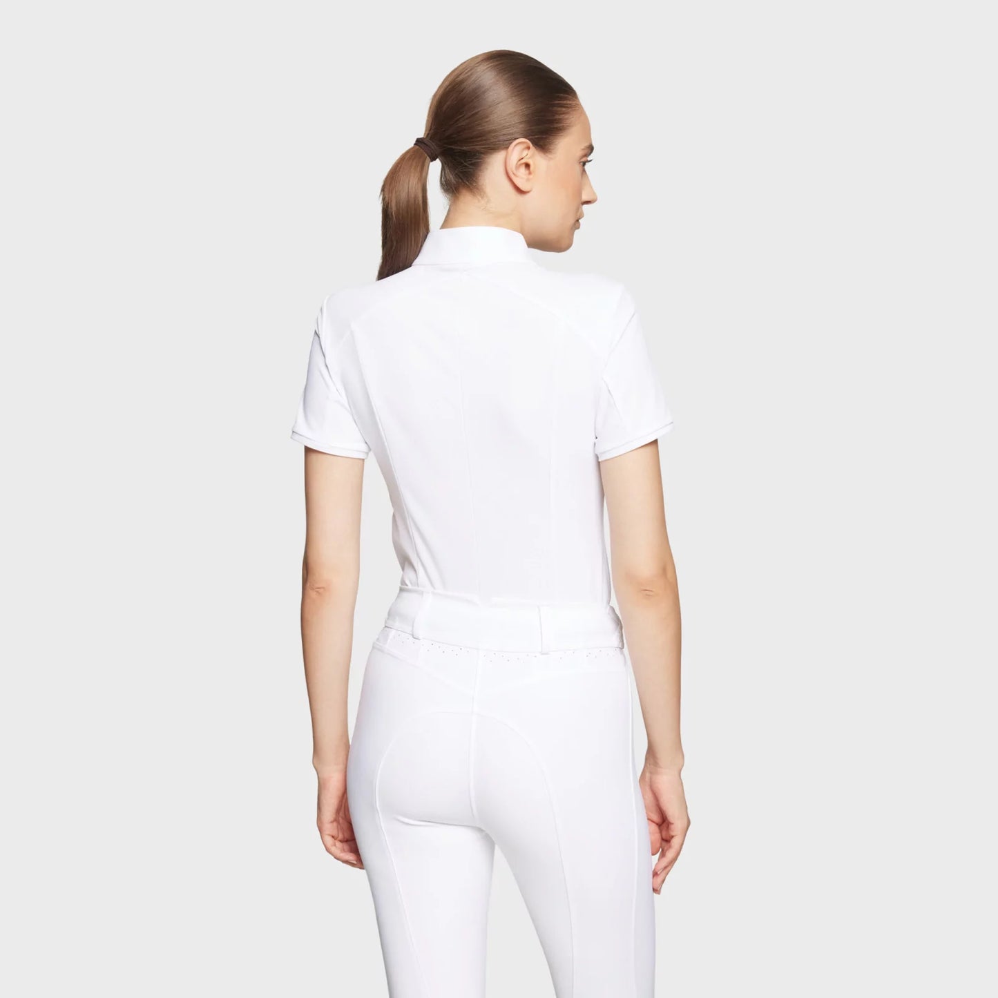 Samshield Ladies Show Shirt Short Sleeve Gretta Sport White Replenishment Stock SP541