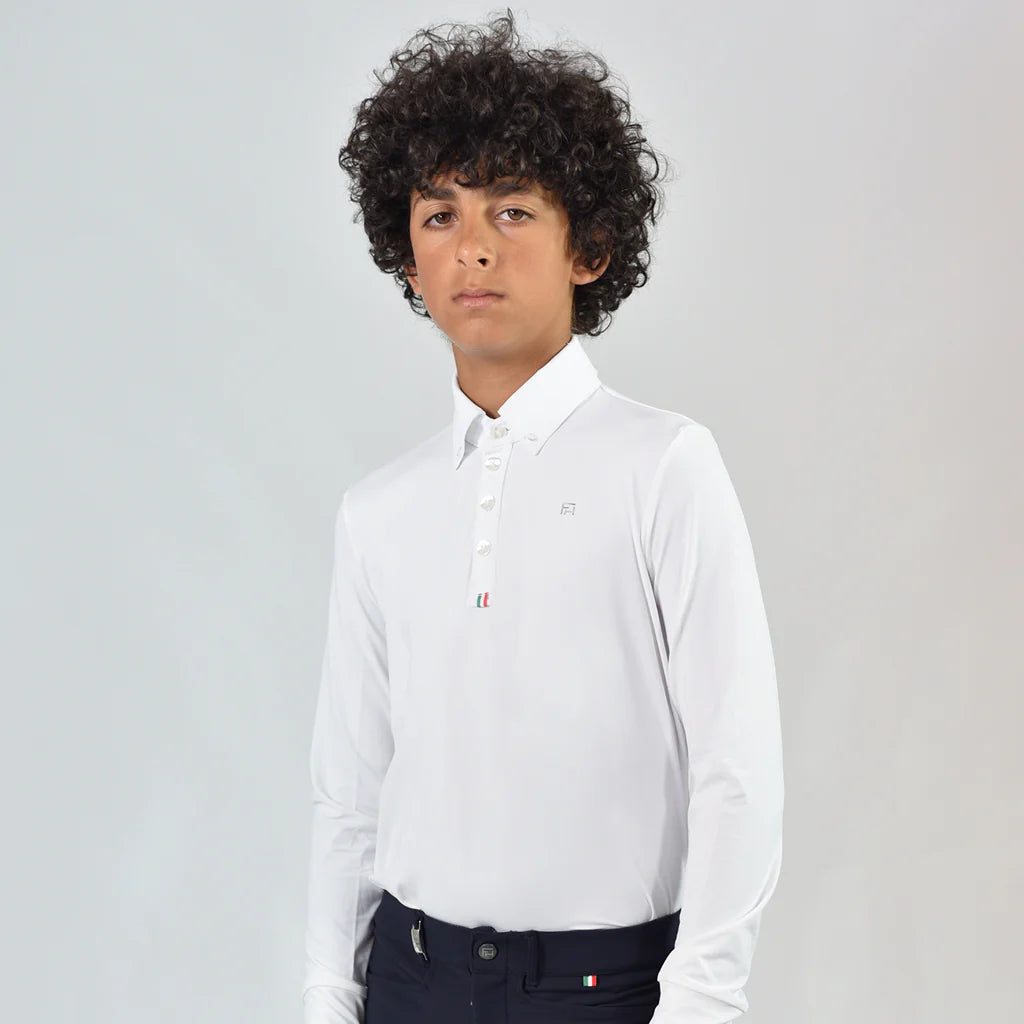 For Horses Toby LS LONG sleeve Silky Air Junior Shirt
