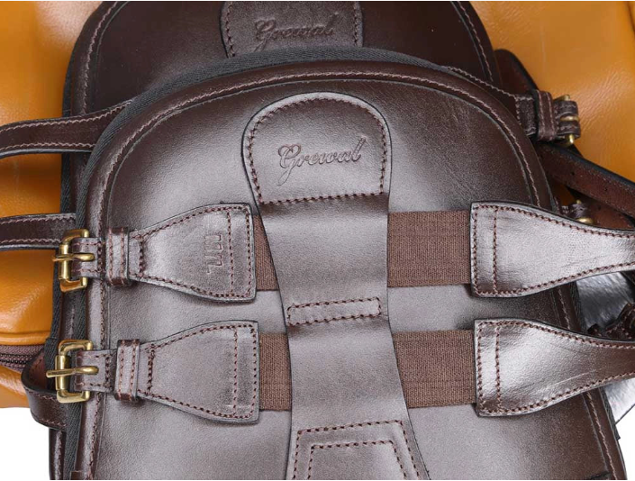 Leather Open Front Tendon Boots