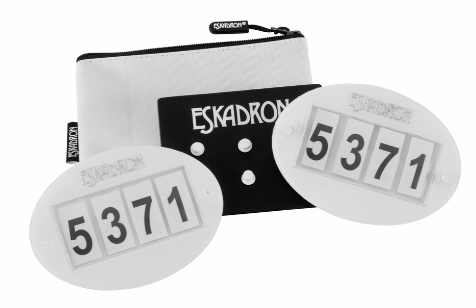 QUICK-PIN 4 Start Number Set