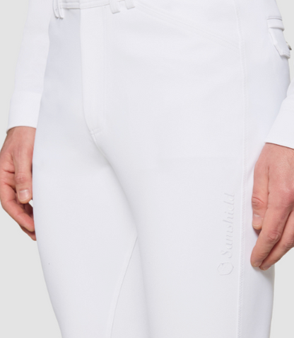 Samshield Men’s Raphael White - Knee Grip Breech - SS26