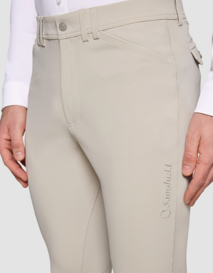 Samshield Men’s Raphael Sand Beige - Knee Grip Breech SS26