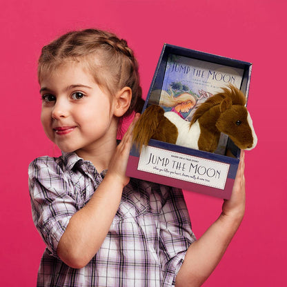 Book + Pony Gift Set: White