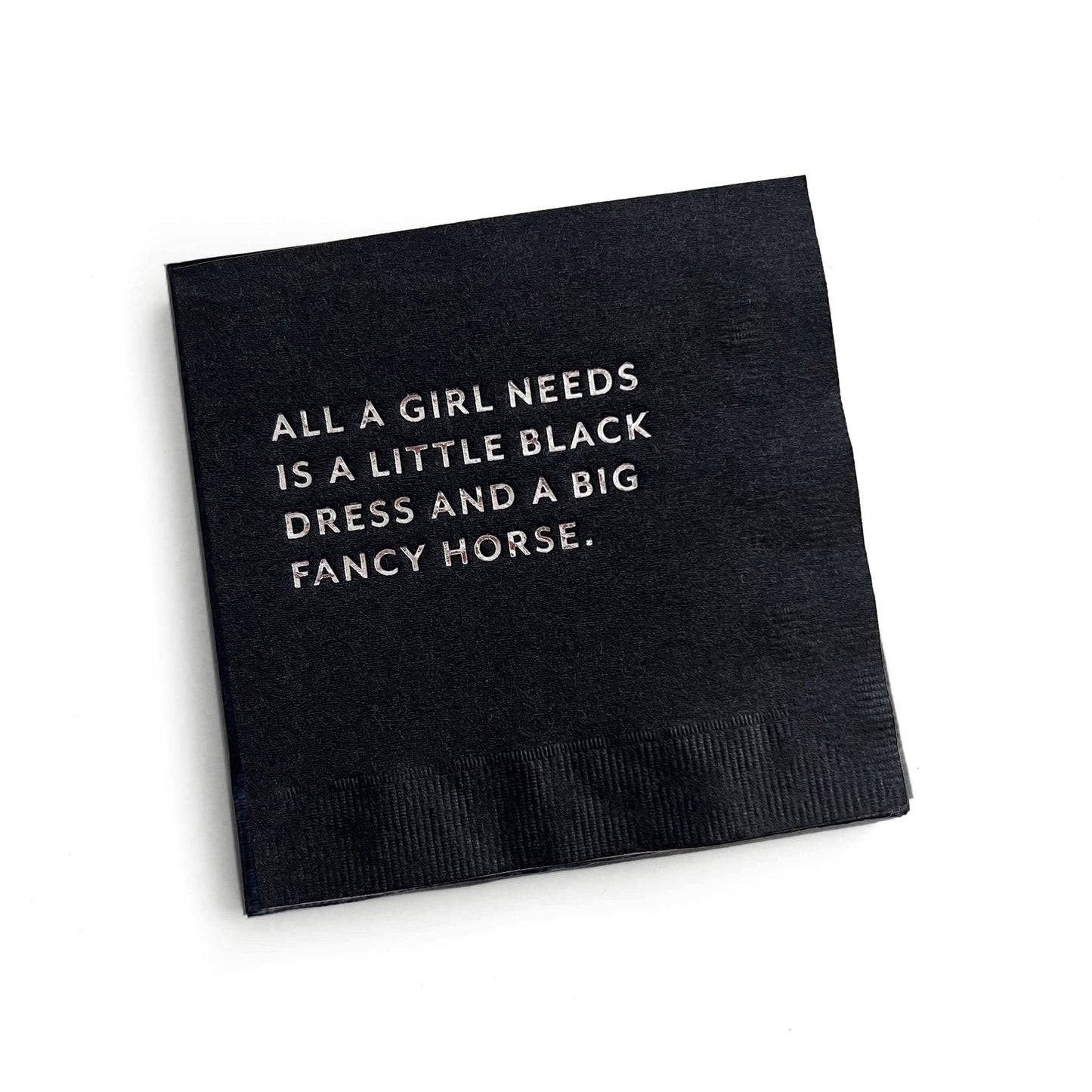 "Little Black Dress" Cocktail Napkins 