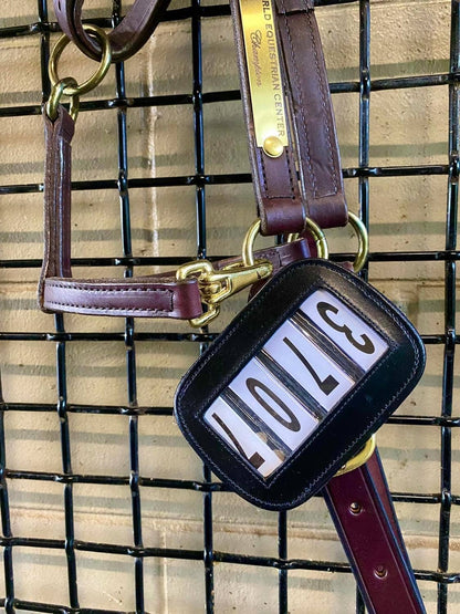Bridle Competition Numbers PRO4MANCE | # I.D. - Black (Qty. 2, 4-digit)