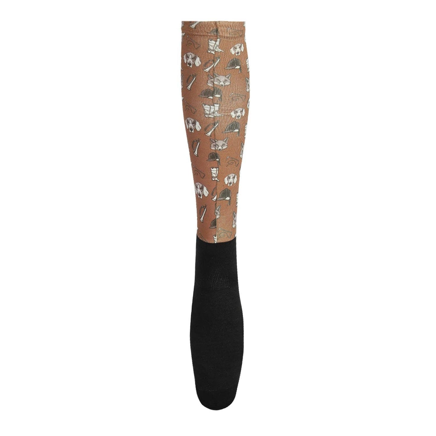 Equine Couture OTC Boot Socks: Cheeky Giraffe